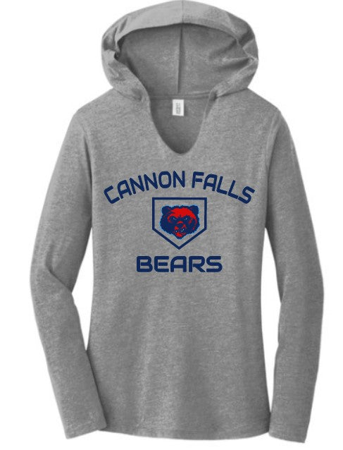 BEARS BASEBALL Women's District Perfect Tri Longsleeve