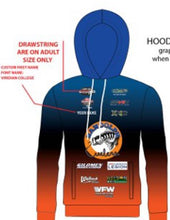 Load image into Gallery viewer, Reelers Sublimated Polyester Jersey Sweatshirt
