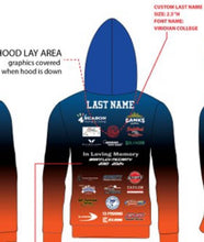 Load image into Gallery viewer, Reelers Sublimated Polyester Jersey Sweatshirt
