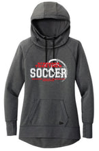 Load image into Gallery viewer, Girls Soccer New Era® Women's Tri-Blend Fleece Pullover Hoodie
