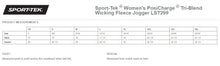 Load image into Gallery viewer, Girls Soccer Women&#39;s PosiCharge® Tri-Blend Wicking Fleece Jogger
