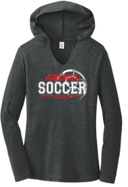 Girls Soccer Women's Perfect Tri Long Sleeve Hoodie