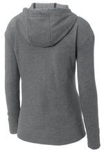 Load image into Gallery viewer, Dist 196 Sport-Tek® Women&#39;s PosiCharge® Tri-Blend Wicking Fleece Full-Zip Hooded Jacket
