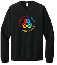 Load image into Gallery viewer, Dist 196 BELLA+CANVAS® Unisex Sponge Fleece Raglan Sweatshirt
