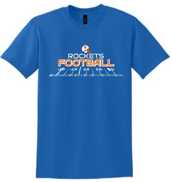 Rockets SENIOR Gildan® DryBlend® 50 Cotton/50 Poly T-Shirt