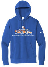 Load image into Gallery viewer, Rockets SENIOR Nike Club Fleece Sleeve Swoosh Hooded Sweatshirt
