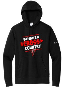 CF Cross Country Nike Club Fleece Sleeve Swoosh Pullover Hoodie