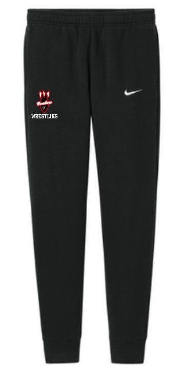 Bomber Wrestling Nike Club Fleece Jogger with embroidered logo