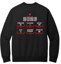 Load image into Gallery viewer, CF Basketball SENIOR Nike Club Fleece Sleeve Swoosh Crew
