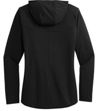 Load image into Gallery viewer, FIRE Dept Sport-Tek® Women's Circuit Hooded Full-Zip with embroidered logo.
