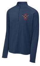 Load image into Gallery viewer, FIRE Dept Sport-Tek® Sport-Wick® Stretch 1/4-Zip Pullover
