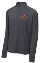 Load image into Gallery viewer, FIRE Dept Sport-Tek® Sport-Wick® Stretch 1/4-Zip Pullover
