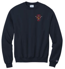 Load image into Gallery viewer, FIRE Dept Champion® Powerblend® Crewneck Sweatshirt with embroidered logo
