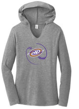 Load image into Gallery viewer, Hurricanes District ® Women’s Perfect Tri ® Long Sleeve Hoodie
