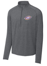 Load image into Gallery viewer, Hurricanes Sport-Tek® Sport-Wick® Stretch 1/4-Zip Pullover with embroidered logo
