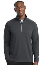 Load image into Gallery viewer, Hurricanes Sport-Tek® Sport-Wick® Textured 1/4-Zip Pullover with embroidered logo
