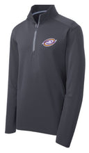Load image into Gallery viewer, Hurricanes Sport-Tek® Sport-Wick® Textured 1/4-Zip Pullover with embroidered logo
