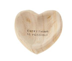 Load image into Gallery viewer, Wood Heart Trinket Tray
