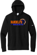 Load image into Gallery viewer, R Track &amp; Field Nike Club Fleece Sleeve Swoosh Pullover Hoodie
