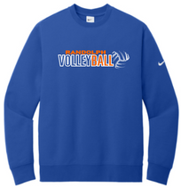 Load image into Gallery viewer, Rockets Volleyball Nike Club Fleece Sleeve Swoosh Crew
