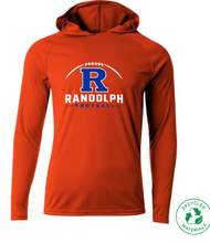 Load image into Gallery viewer, Rockets Football Cooling Performance Long Sleeve Hooded Tee
