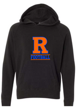 Load image into Gallery viewer, Rockets Football Youth Lightweight Special Blend Raglan Hooded Sweatshirt
