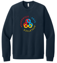 Load image into Gallery viewer, Dist 196 BELLA+CANVAS® Unisex Sponge Fleece Raglan Sweatshirt
