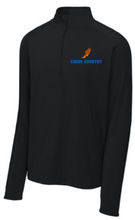 Load image into Gallery viewer, R Cross Country Sport-Tek® Sport-Wick® Stretch 1/4-Zip Pullover with embroidered logo

