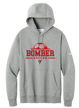 Load image into Gallery viewer, CF Girls Soccer Nike Club Fleece Sleeve Swoosh Pullover Hoodie
