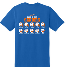 Load image into Gallery viewer, R SENIOR Football Gildan® DryBlend® 50 Cotton/50 Poly T-Shirt
