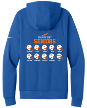 Load image into Gallery viewer, R SENIOR Football Nike Club Fleece Sleeve Swoosh Pullover Hoodie
