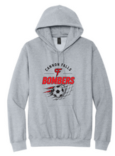 Load image into Gallery viewer, CF Boys Soccer Gildan® SENIOR Softstyle® Midweight Pullover Hooded Sweatshirt
