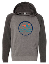Load image into Gallery viewer, TRANSITION PLUS Youth Lightweight Special Blend Raglan Hooded Sweatshirt
