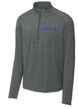 Load image into Gallery viewer, CFEA Sport-Tek® Sport-Wick® Stretch 1/4-Zip Pullover with embroidered logo
