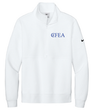 Load image into Gallery viewer, CFEA Nike Club Fleece Sleeve Swoosh 1/2-Zip with embroidered logo
