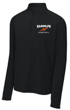 Load image into Gallery viewer, R Basketball Sport-Tek® Sport-Wick® Stretch 1/4-Zip Pullover with embroidered logo
