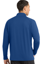 Load image into Gallery viewer, R Basketball Sport-Tek® Sport-Wick® Stretch 1/4-Zip Pullover with embroidered logo
