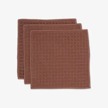 Load image into Gallery viewer, geometry - waffle washcloth | set of 3

