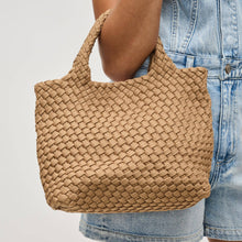 Load image into Gallery viewer, Sky&#39;s The Limit - Small Laced Up Eco-Edition Crossbody: Beige
