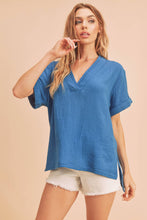 Load image into Gallery viewer, Trudie Top 4: Teal  Top
