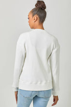 Load image into Gallery viewer, Washed Thermal Bomber Jacket: Off White
