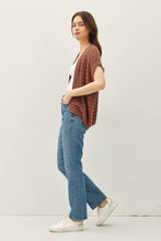 Load image into Gallery viewer, CROCHET OPEN CARDIGAN: Teal Blue
