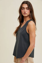 Load image into Gallery viewer, V-NECK BASIC TANK TOP
