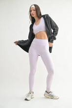 Load image into Gallery viewer, Waffle Knit Mineral-Washed Cardigan: GREY TEAL
