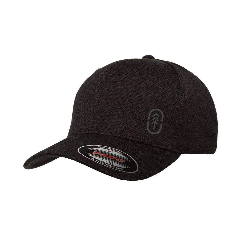 Black Ice Flexfit Hat: L/XL