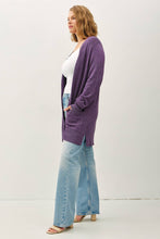 Load image into Gallery viewer, PLUS ESSENTIAL OPEN FRONT KNIT SWEATER CARDIGAN
