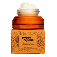 Load image into Gallery viewer, POPPY &amp; POUT - EXFOLIATING LIP SCRUB 0.75 OZ

