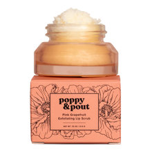 Load image into Gallery viewer, POPPY &amp; POUT - EXFOLIATING LIP SCRUB 0.75 OZ

