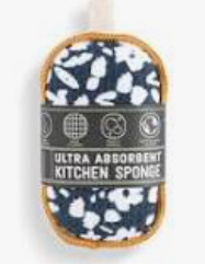 Demdaco- floral sponge