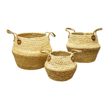 Load image into Gallery viewer, WT COLLECTION - WOOVEN BASKET DIVIDED SET
